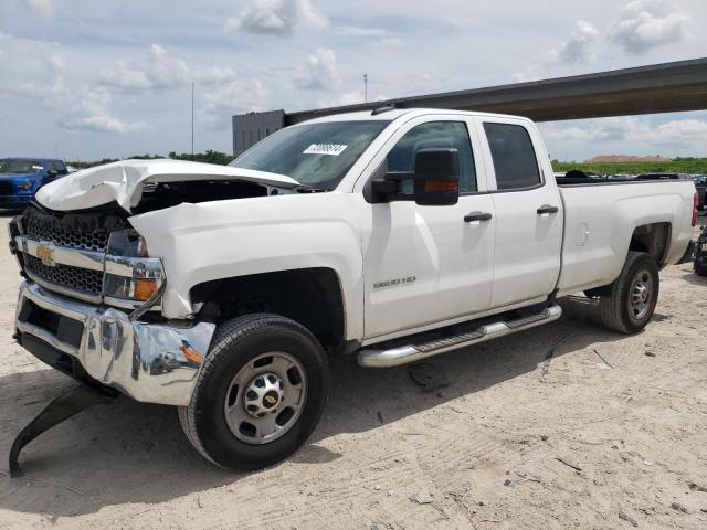 CHEVROLET SILVERADO 2019 white  flexible fuel 2GC2CREG2K1135546 photo #1