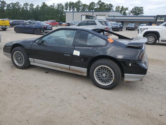 PONTIAC FIERO GT 1987 black  gas 1G2PG1195HP227933 photo #3