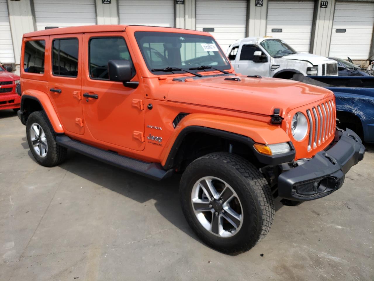 2020 Jeep WRANGLER, SAHARA