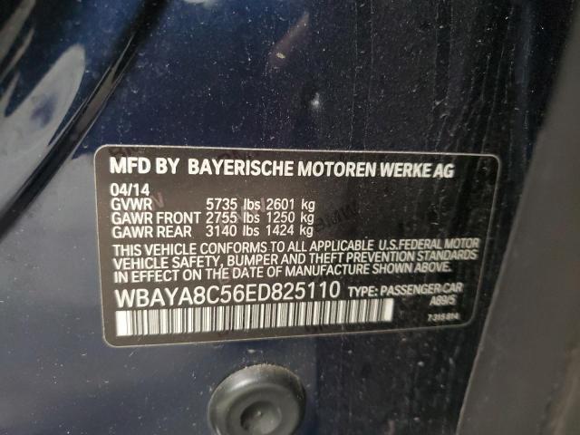 VIN WBAYA8C56ED825110 2014 BMW 7 SERIES no.12