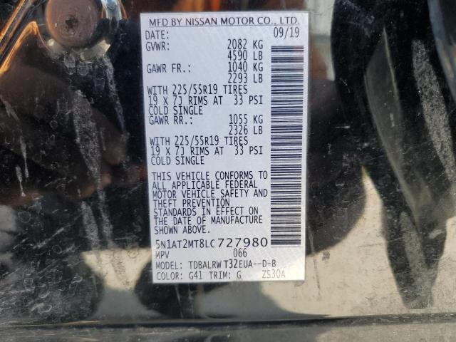2020 NISSAN ROGUE S - 5N1AT2MT8LC727980