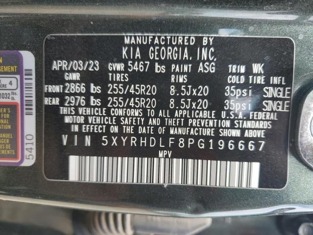 2023 KIA SORENTO EX - 5XYRHDLF8PG196667