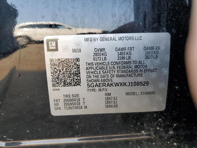 2019 BUICK ENCLAVE - 5GAERAKWXKJ108529