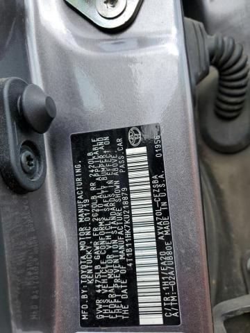 2019 TOYOTA CAMRY L - 4T1B11HK7KU218879