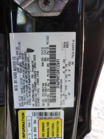 VIN 3FA6P0H75DR132691 2013 Ford Fusion, SE no.12