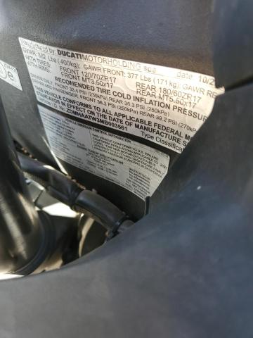 2021 DUCATI PANIGALE V ZDMHAATW3MB003561