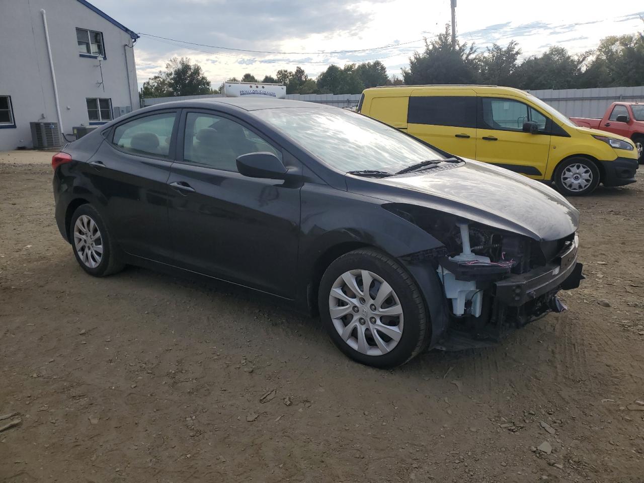 Lot #2912098603 2012 HYUNDAI ELANTRA GL