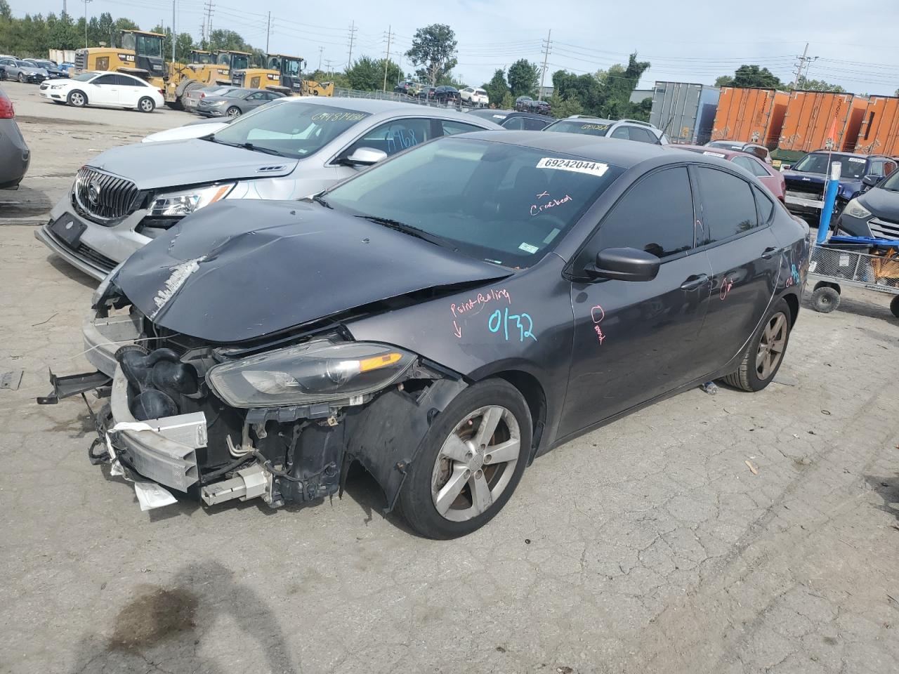 Lot #2806907870 2015 DODGE DART SXT