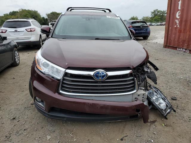 VIN 5TDDCRFH0FS009944 2015 Toyota Highlander, Hybri... no.5