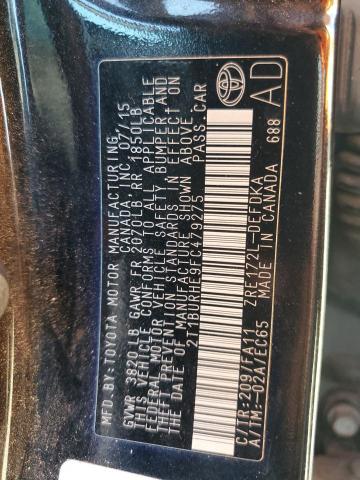 2015 TOYOTA COROLLA L - 2T1BURHE9FC479275