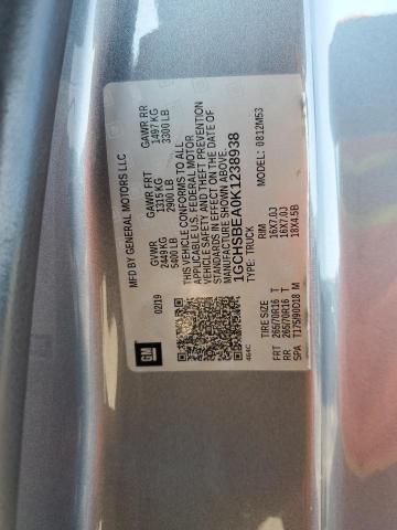 2019 CHEVROLET COLORADO - 1GCHSBEA0K1238938