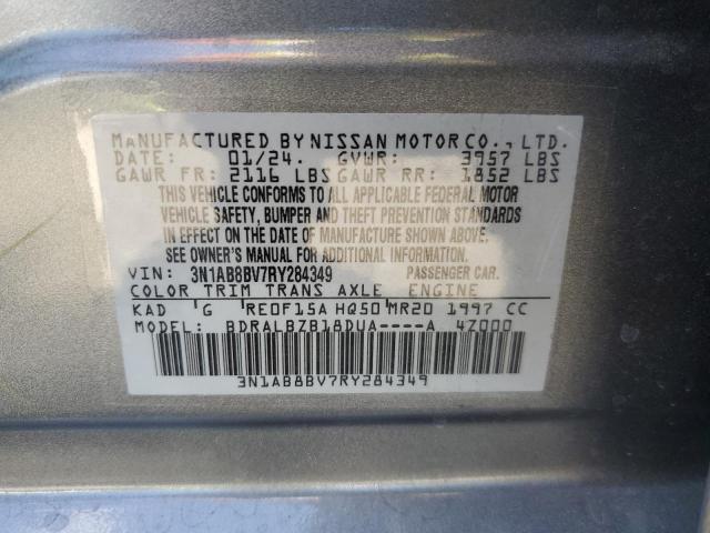 VIN 3N1AB8BV7RY284349 2024 Nissan Sentra, S no.12