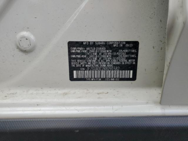 2024 SUBARU CROSSTREK - JF2GUADC2R8291582