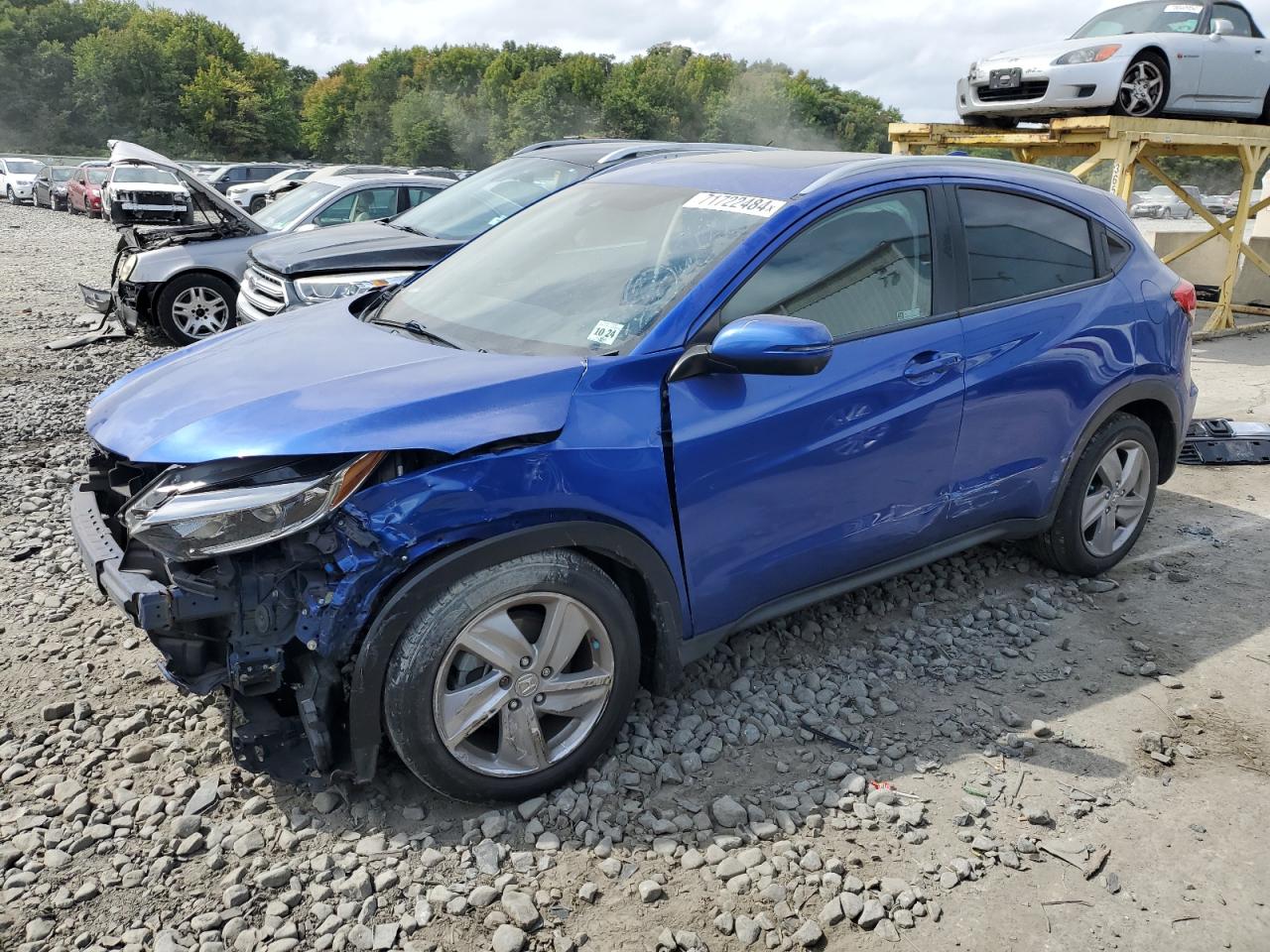 Lot #2876815359 2019 HONDA HR-V EX