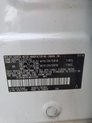 2018 TOYOTA RAV4 LIMIT - 2T3YFREVXJW441450