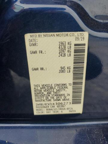 2020 NISSAN ALTIMA SR - 1N4BL4CV2LN306273