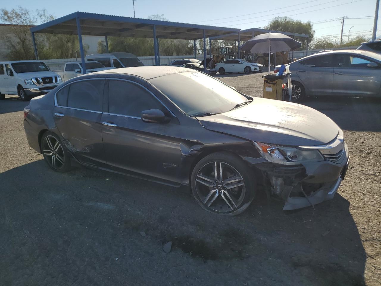 Lot #2962715085 2017 HONDA ACCORD SPO