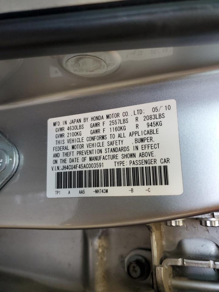 Lot #2909833988 2010 ACURA TSX