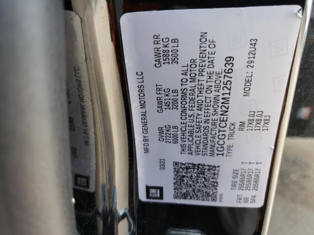 2021 CHEVROLET COLORADO L - 1GCGTCEN2M1257639