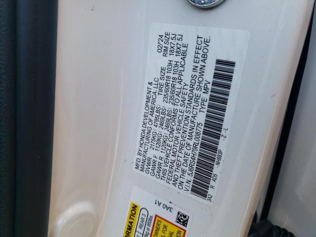 2024 HONDA CR-V EXL - 5J6RS4H79RL008775