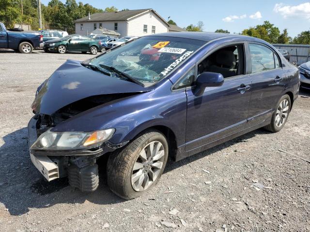 HONDA CIVIC EX 2009 blue sedan 4d gas 2HGFA16879H513069 photo #1