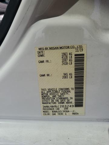 2020 NISSAN ALTIMA S - 1N4BL4BV9LC203249