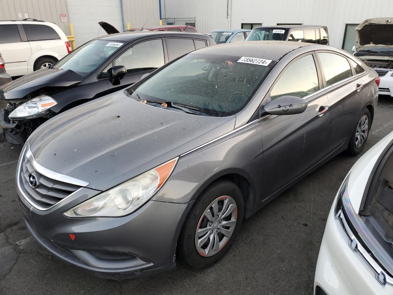 Lot #3055287340 2011 HYUNDAI SONATA GLS