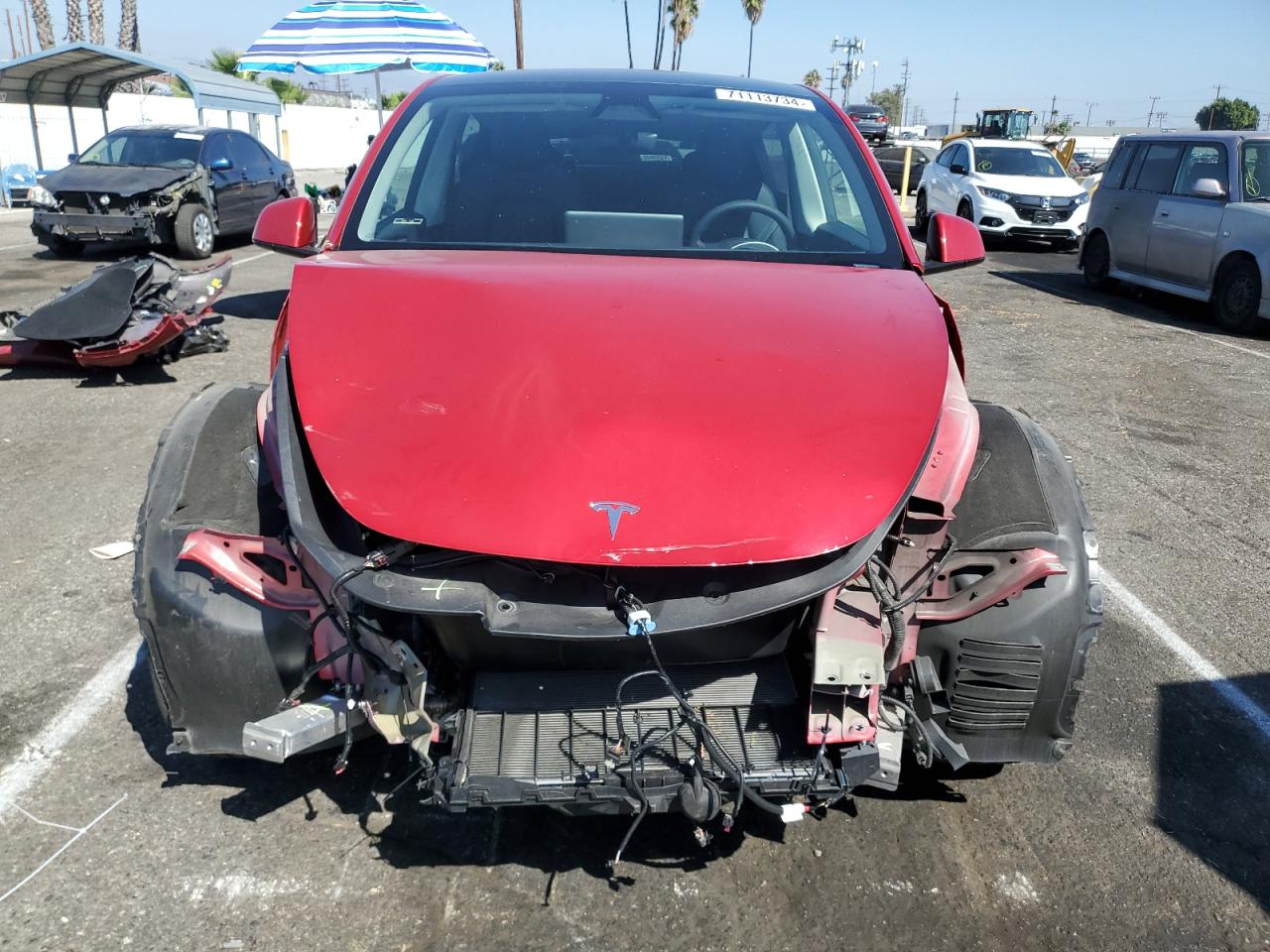 Lot #2986316203 2023 TESLA MODEL Y