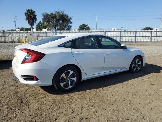 HONDA CIVIC LX 2020 white  gas 2HGFC2F62LH578370 photo #4