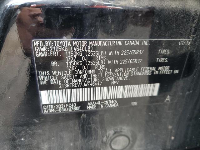 2018 TOYOTA RAV4 ADVEN - 2T3RFREV7JW746442