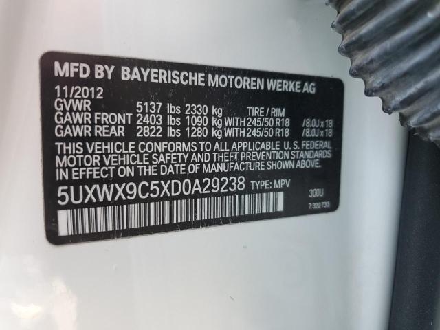 VIN 5UXWX9C5XD0A29238 2013 BMW X3, Xdrive28I no.13