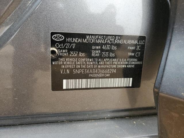 2018 HYUNDAI SONATA SPO - 5NPE34AB4JH668294
