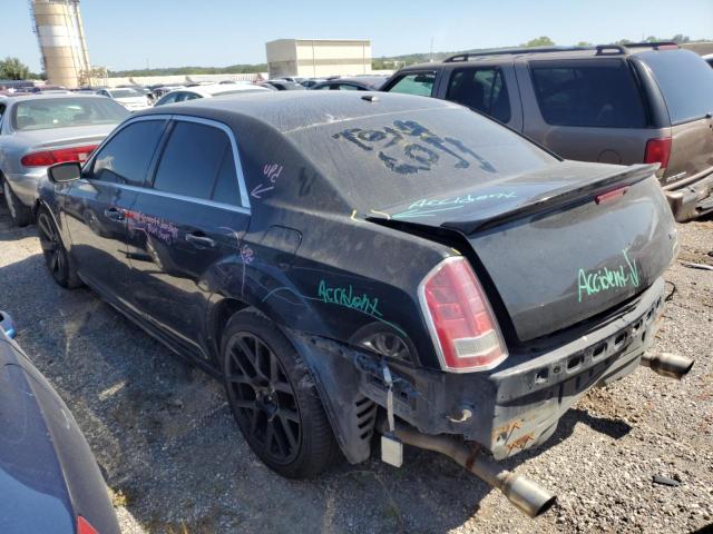 CHRYSLER 300 SRT-8 2013 black sedan 4d gas 2C3CCAFJ9DH731557 photo #3