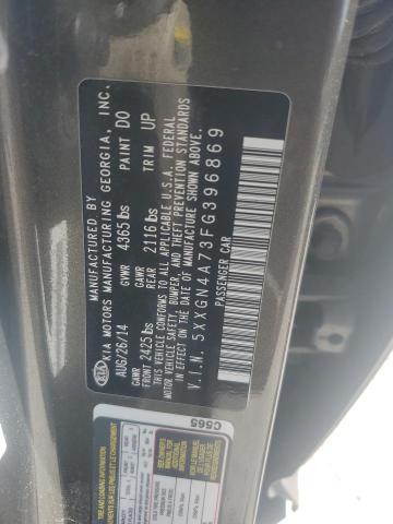 2015 KIA OPTIMA EX - 5XXGN4A73FG396869