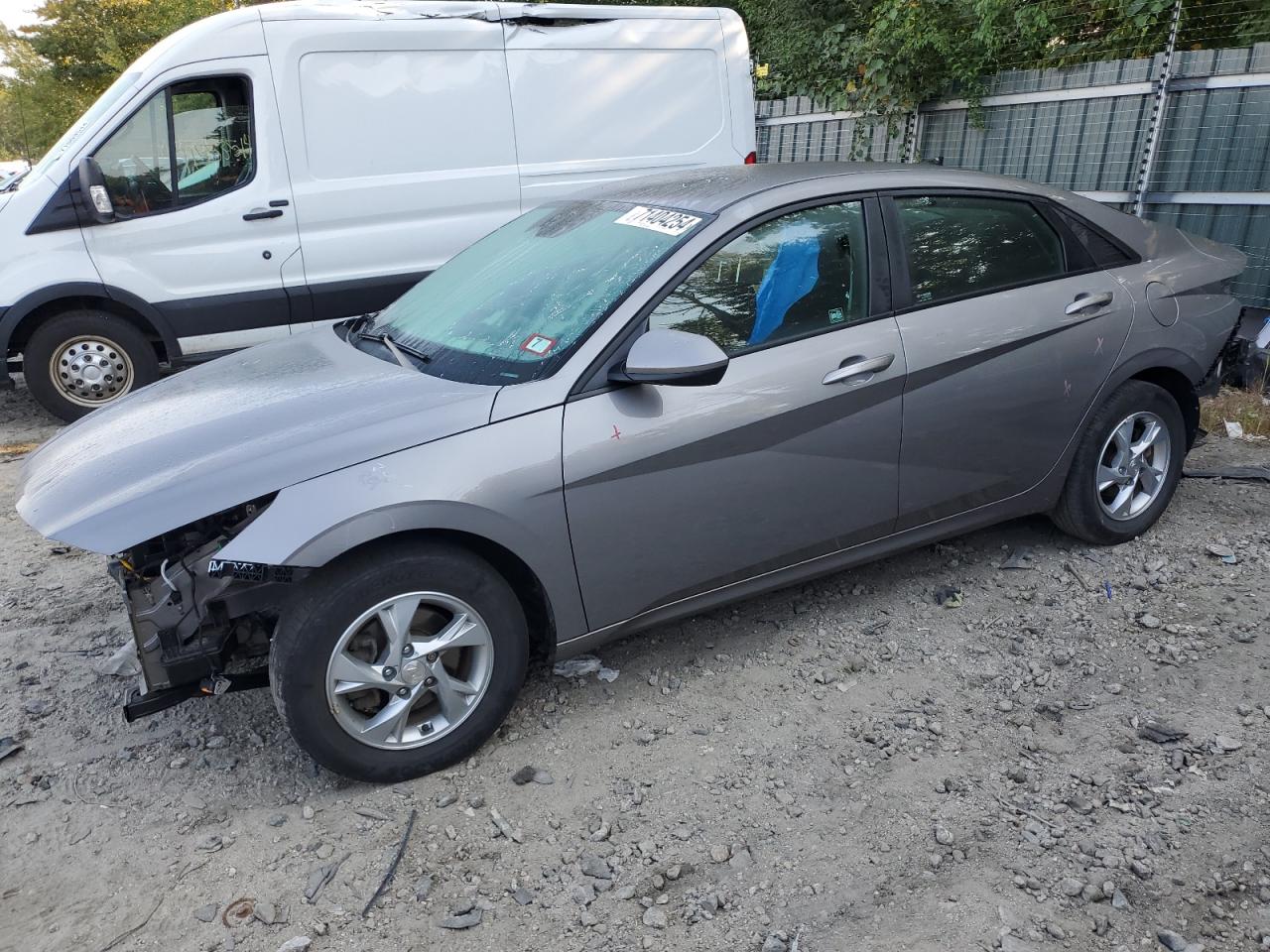 Lot #2876830534 2021 HYUNDAI ELANTRA SE