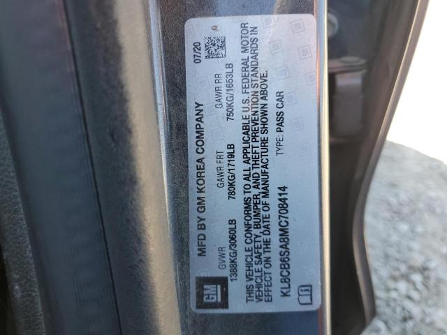 2021 CHEVROLET SPARK LS - KL8CB6SA8MC708414