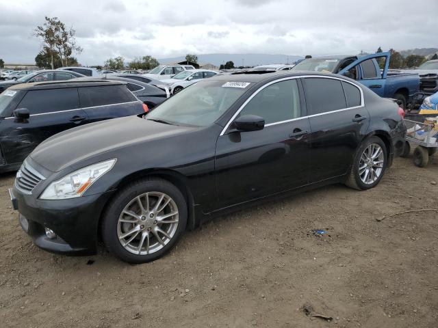 INFINITI G37 BASE 2013 black  gas JN1CV6AP1DM300662 photo #1