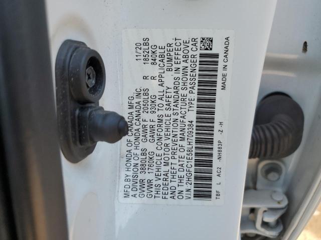 2020 HONDA CIVIC SI - 2HGFC1E58LH709384