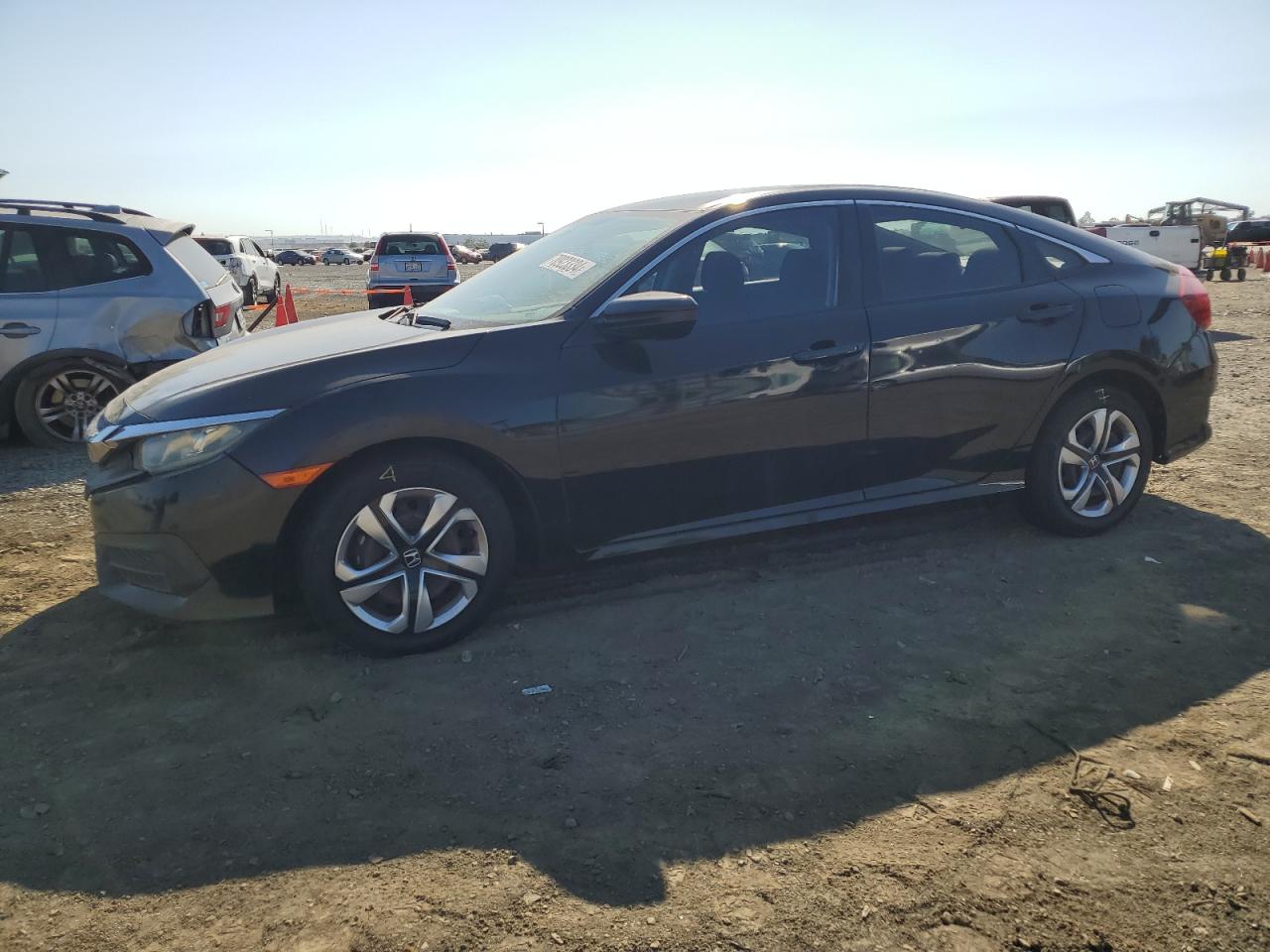 Lot #3037189513 2016 HONDA CIVIC LX