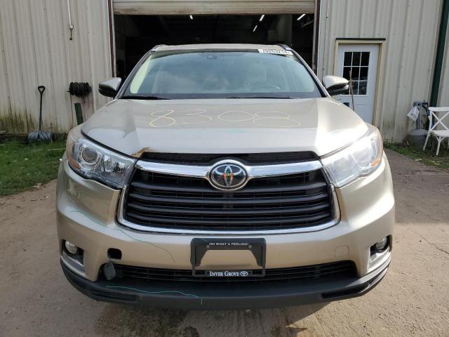 VIN 5TDDKRFH9FS214231 2015 Toyota Highlander, Limited no.5