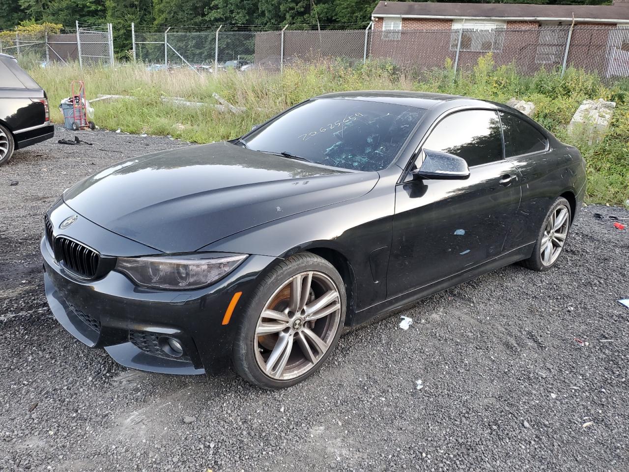 BMW 440XI 2017 black  gas WBA4P3C31HK528857 photo #1