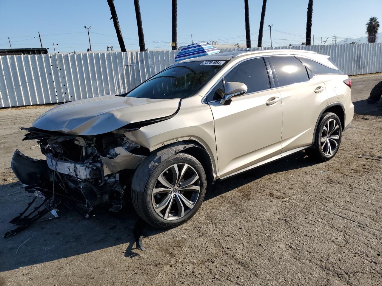 Lot #2996357379 2019 LEXUS RX 350 L