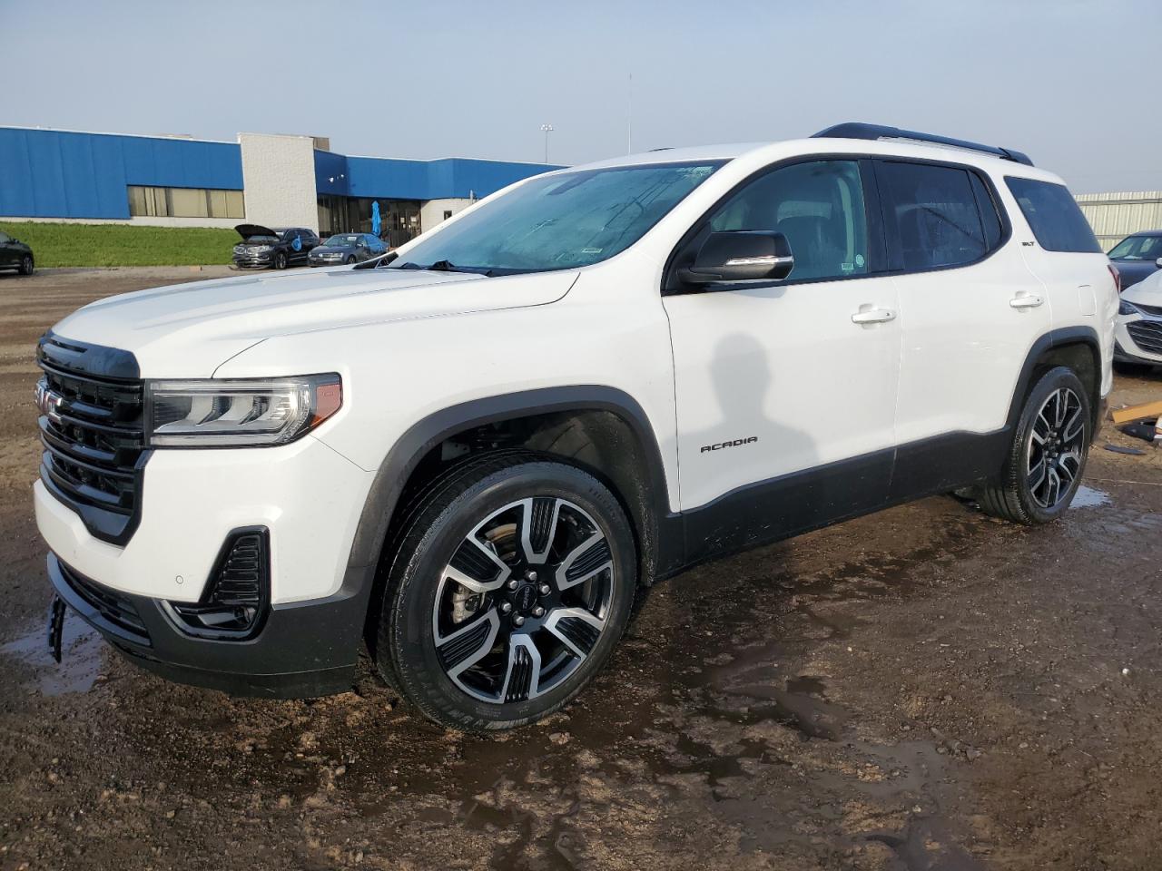 Lot #2965385151 2021 GMC ACADIA SLT