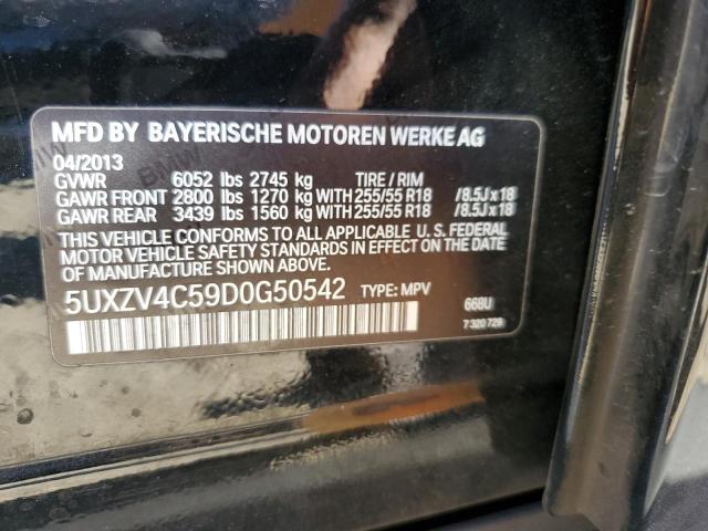 VIN 5UXZV4C59D0G50542 2013 BMW X5 no.13