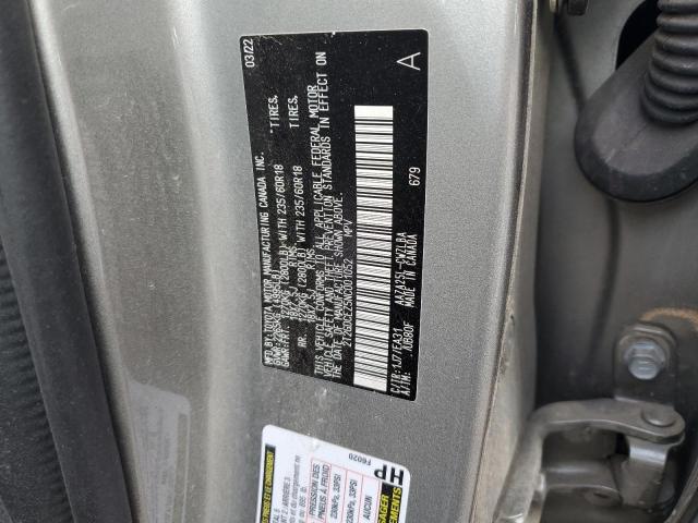 2022 LEXUS NX 250 2T2GDCEZ5NC001052