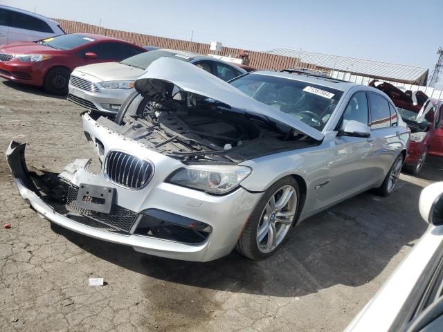 BMW 740 LI 2015 gray sedan 4d gas WBAYE4C52FD947168 photo #1