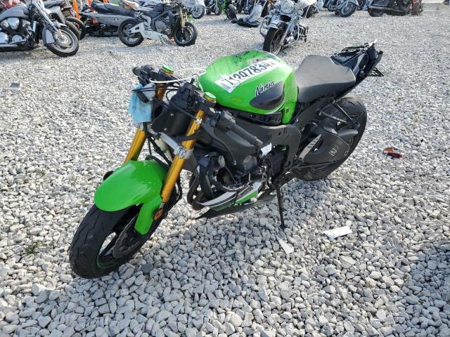 KAWASAKI ZX636 E 2015 green  gas JKBZXJE13FA016857 photo #3