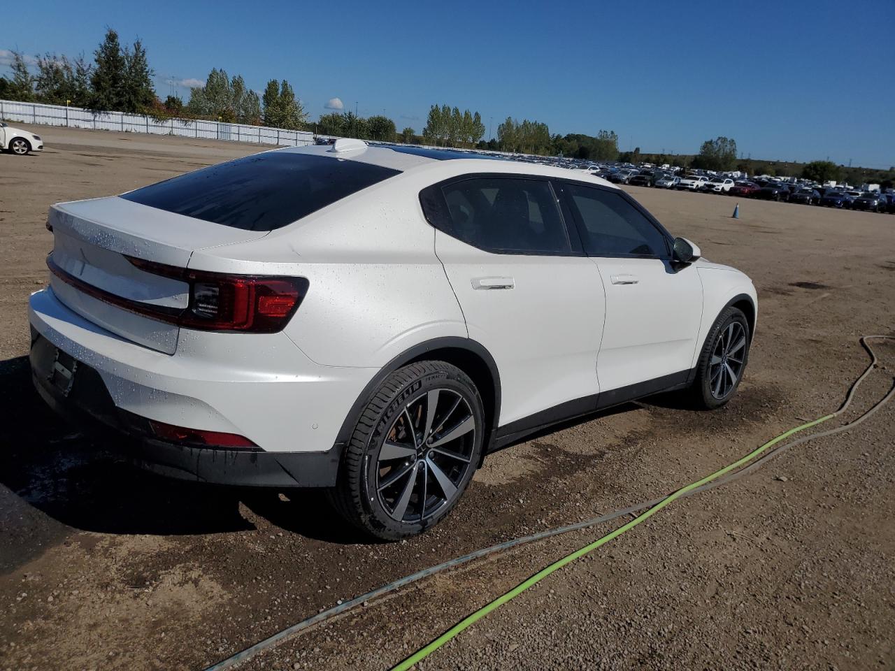 POLESTAR 2 2021 white  electric LPSED3KAXML024286 photo #4