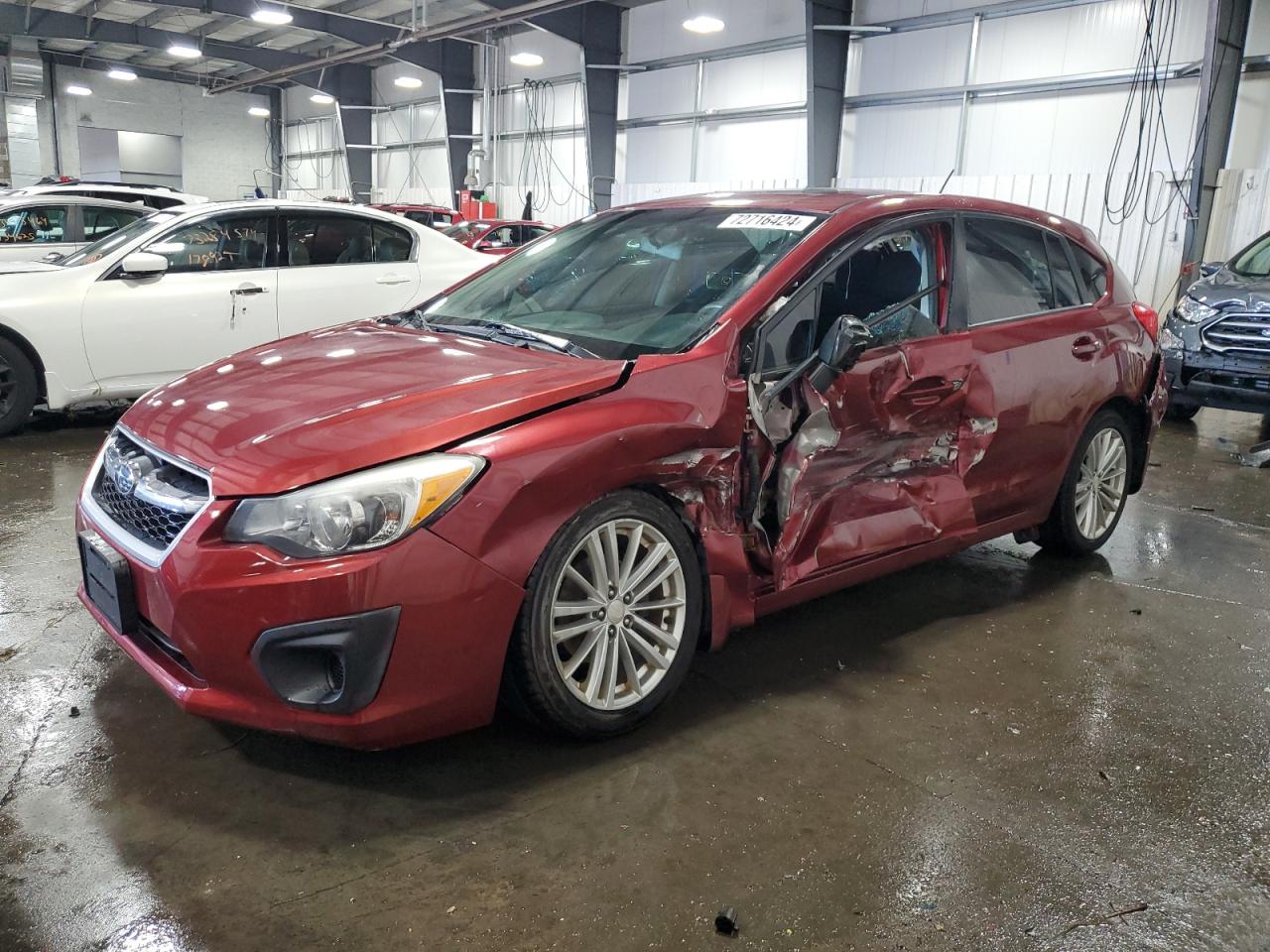 Lot #2919195671 2014 SUBARU IMPREZA