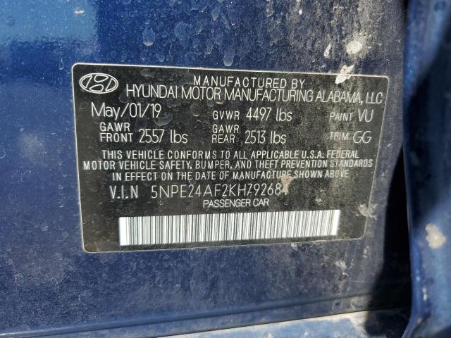 2019 HYUNDAI SONATA SE - 5NPE24AF2KH792684